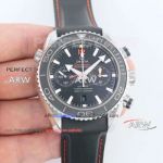 BF Factory Swiss Grade Omega Seamaster 600M  9300 Automatic Watches - Black Dial Black Rubber Band